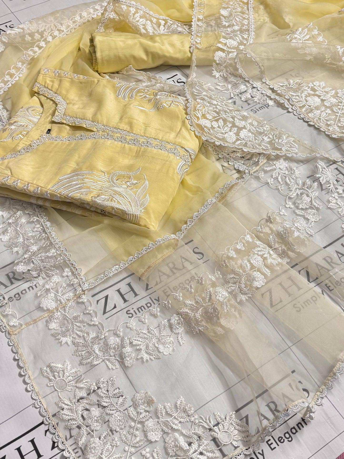 Butter Yellow Rehaam 3pc