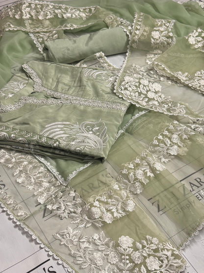 Mint Green Rehaam 3pc