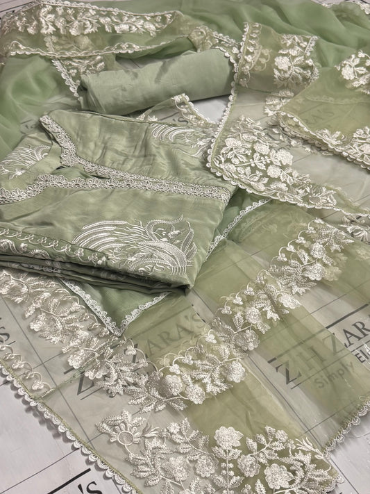 Mint Green Rehaam 3pc