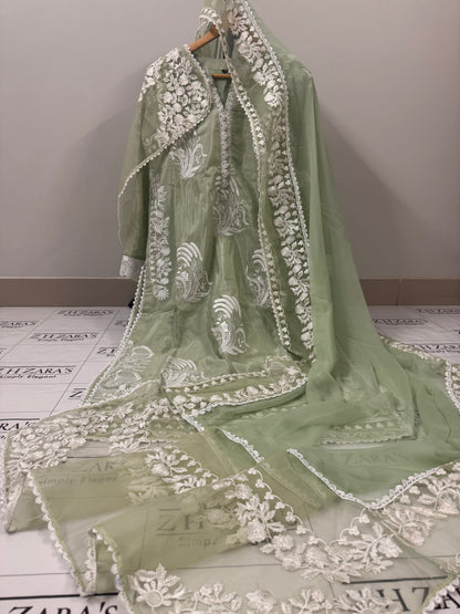 Mint Green Rehaam 3pc