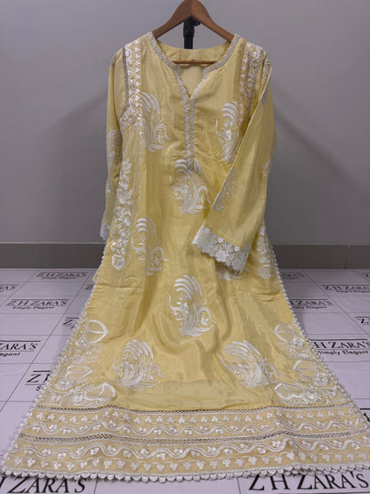 Butter Yellow Rehaam 3pc