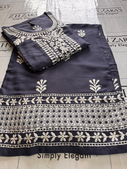 Charcoal Grey Mahi 2pc