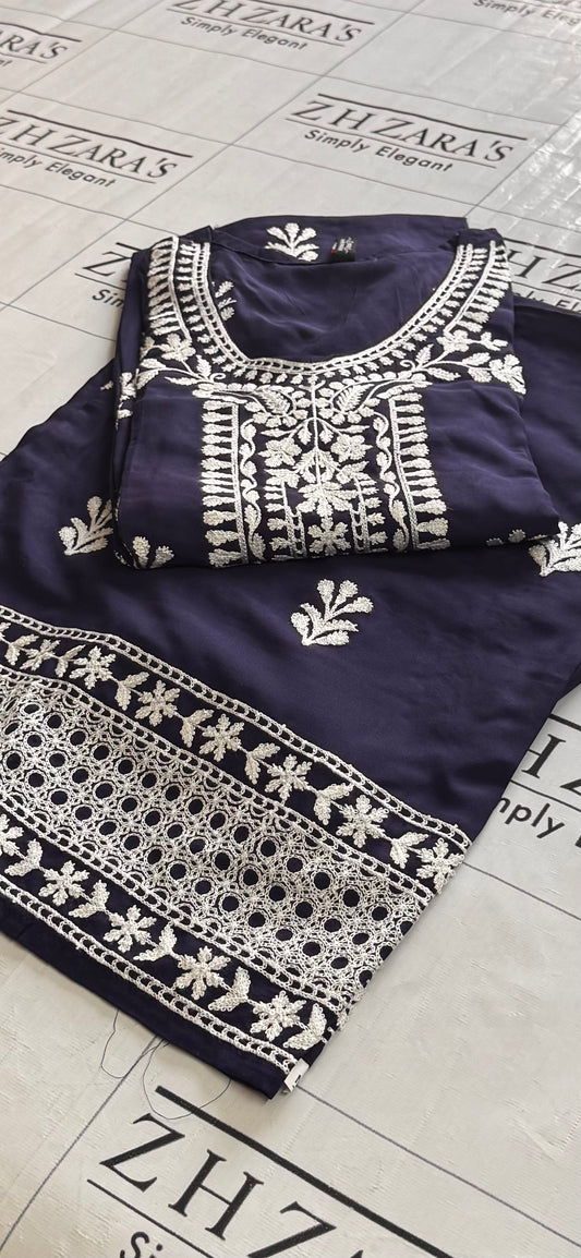 Navy Blue Mahi 2pc