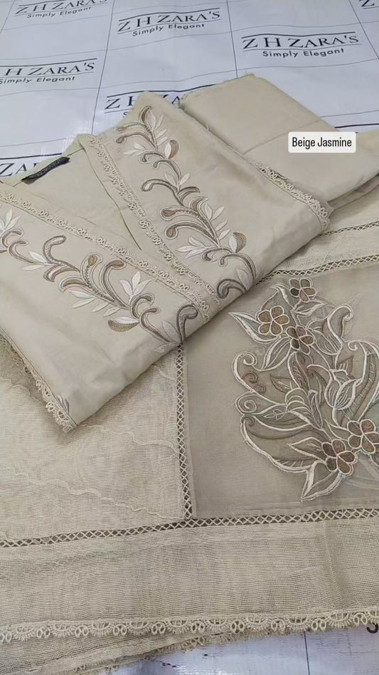 Beige Jasmine 3pc