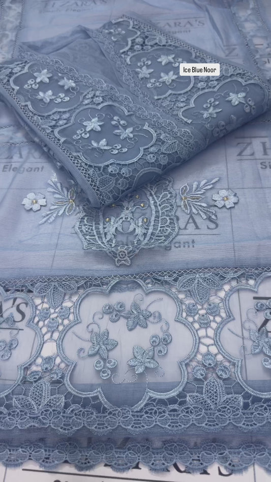 Ice Blue Noor 2pc