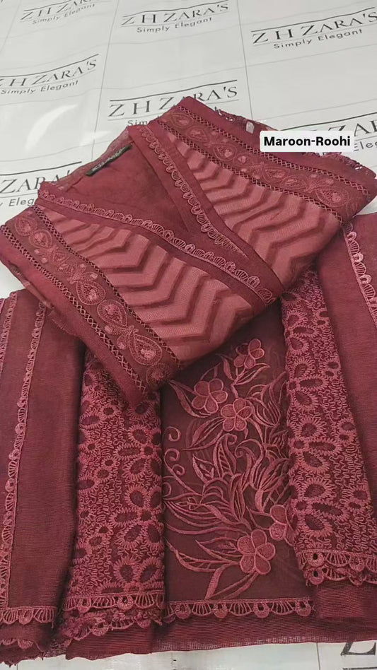 Maroon Roohi 2pc