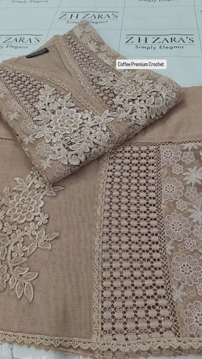 Coffee Premium Crochet 2pc