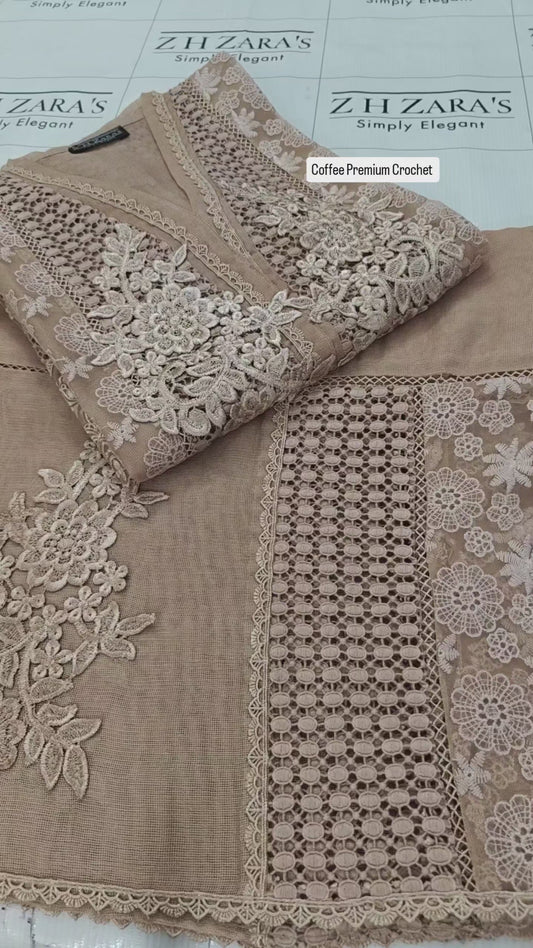 Coffee Premium Crochet 2pc