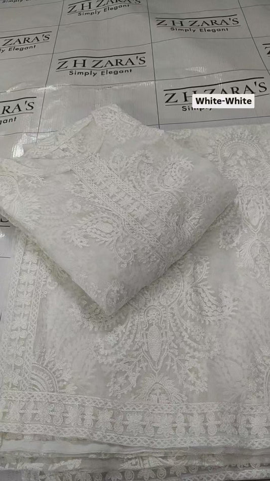 White Stitched 2pc