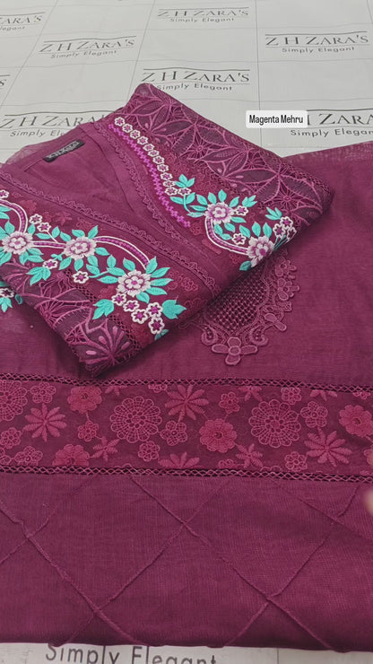 Magenta Mehru 2pc