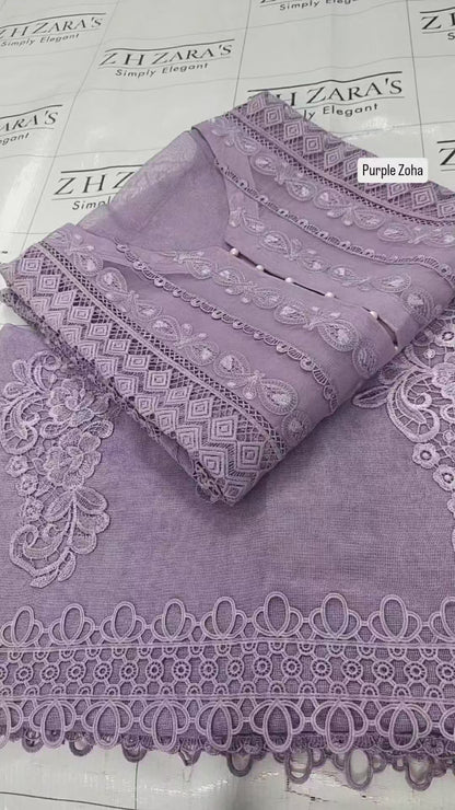 Purple Zoha 2pc
