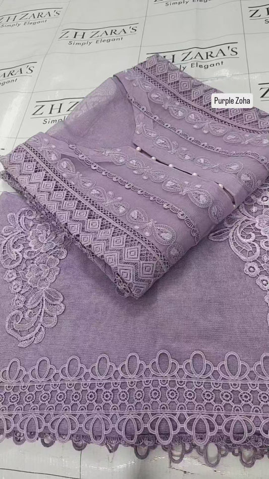 Purple Zoha 2pc