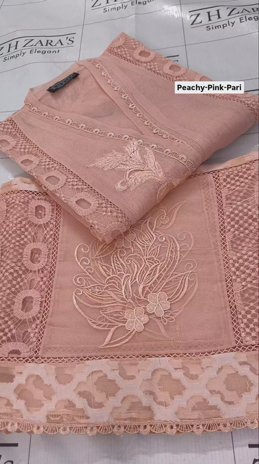 Peachy Pink Pari 2pc