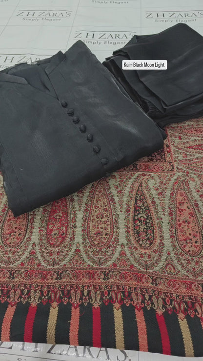 Kairi Black Moon Light Shawl & 3pc