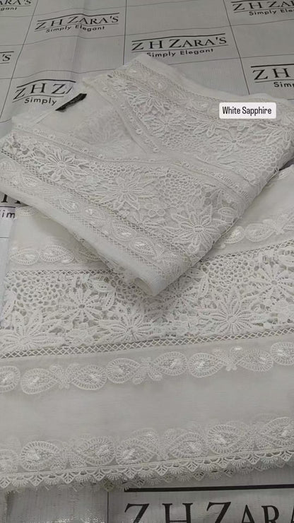 White Sapphire 2pc
