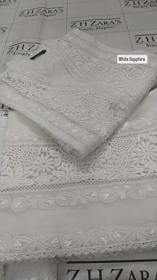 White Sapphire 2pc