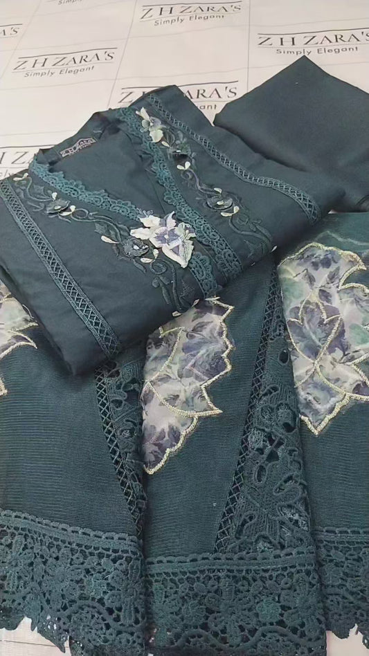Teal Green Roop 3pc