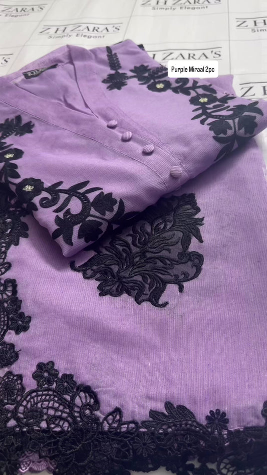 Purple Miraal 2pc