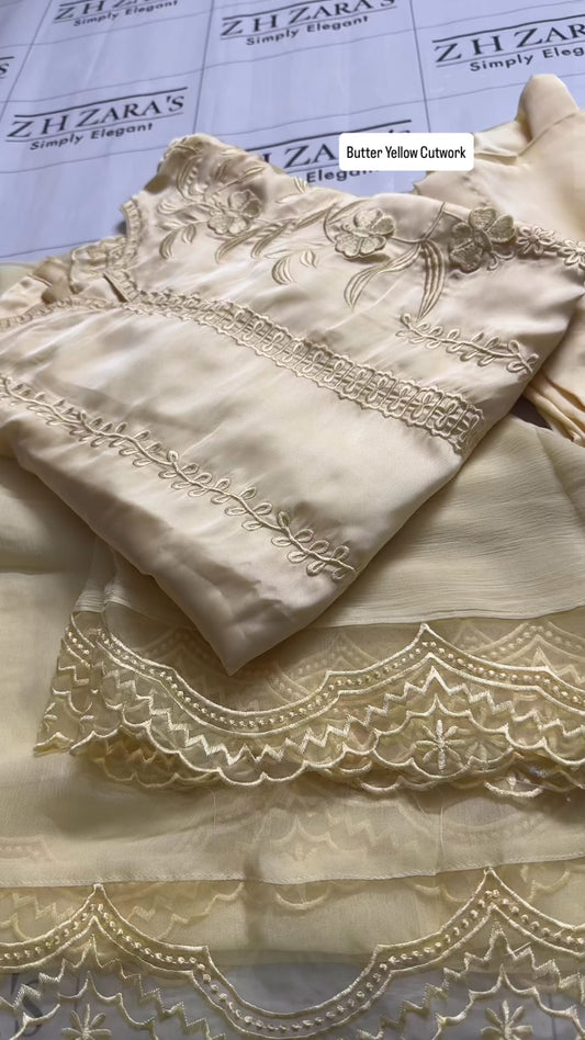 Butter Yellow Gulnar 3pc