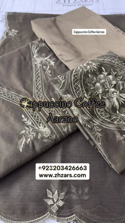 Cappuccino Coffee Aarzoo 3pc