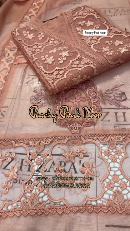Peachy Pink Noor 2pc