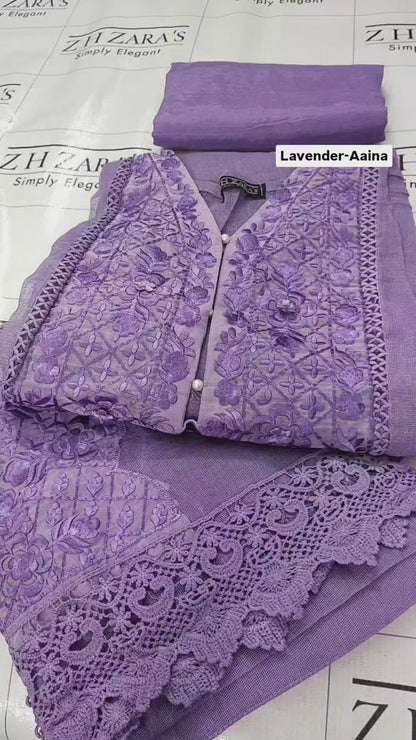 Lavender Purple Aaina