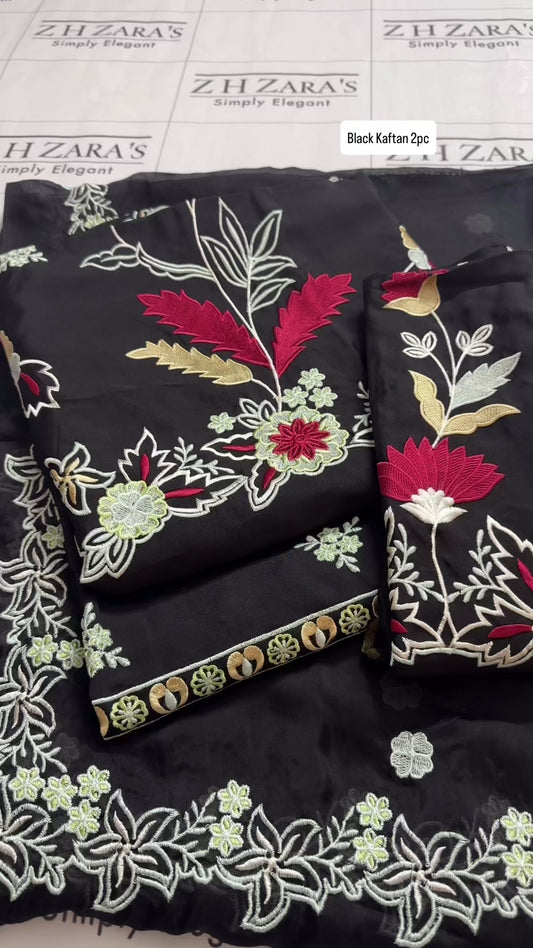 Black Kaftan 2pc