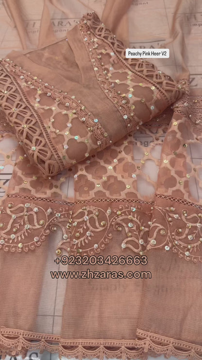 Peachy Pink V2 Heer 2pc