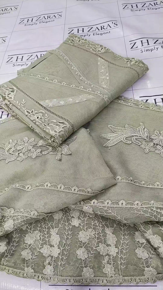Olive Green Noura 2pc