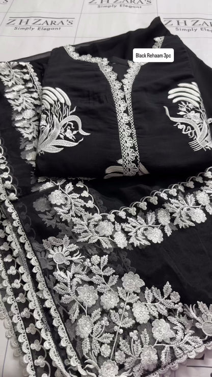 Black Rehaam 3pc