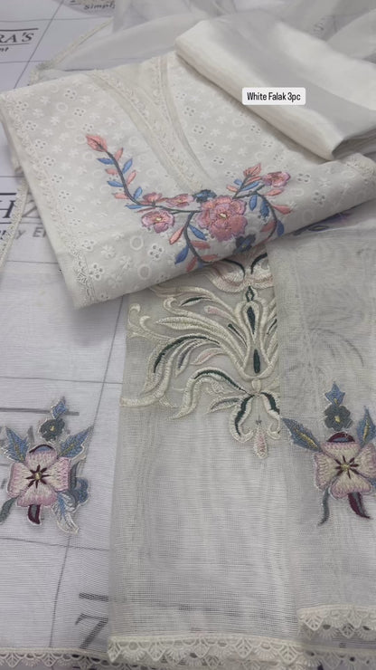 White Falak 3pc