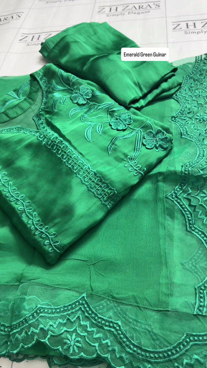 Emerald Green Gulnar 3pc