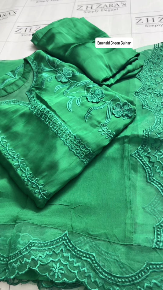 Emerald Green Gulnar 3pc