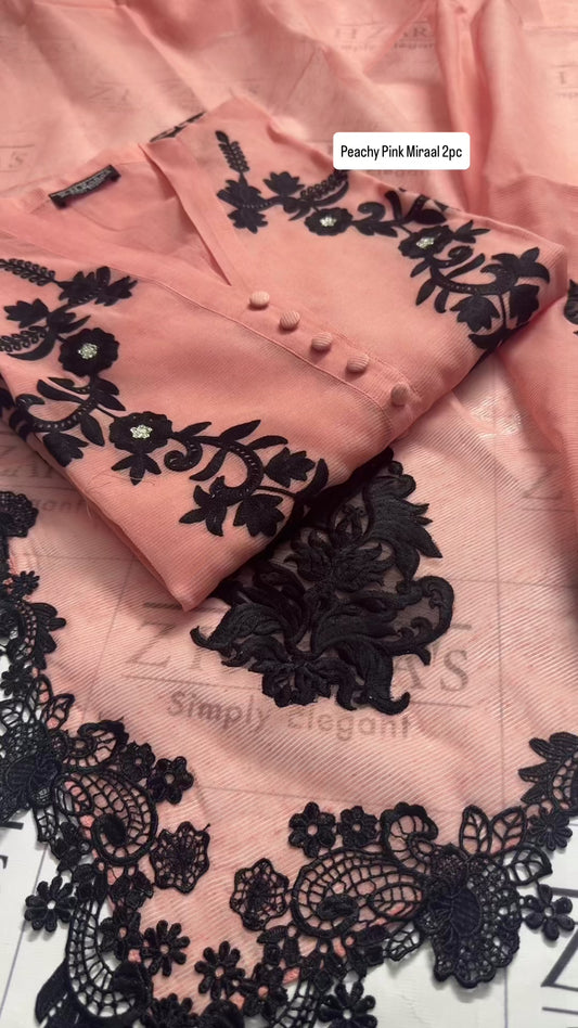 Peachy Pink Miraal 2pc