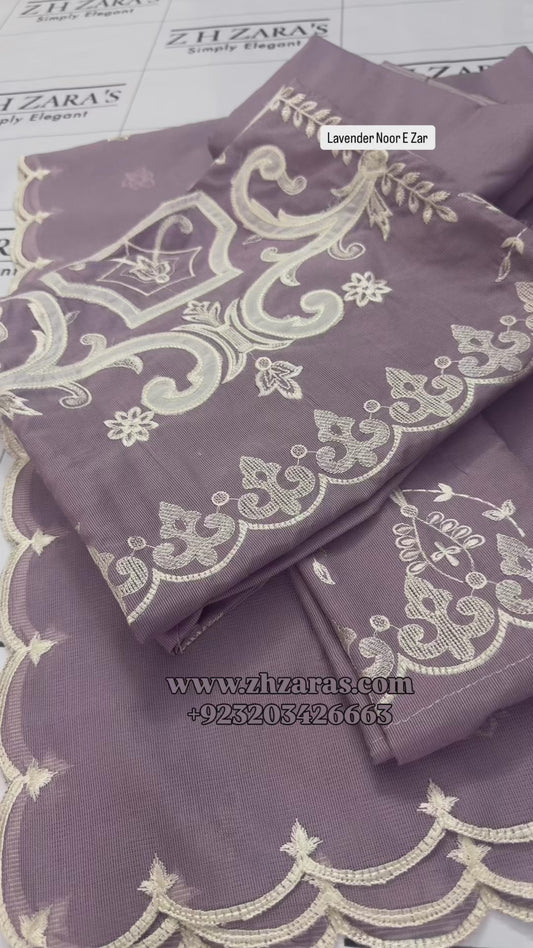 Lavender Noor E Zar 3pc
