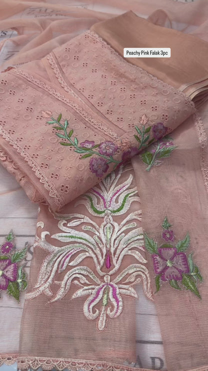 Peachy Pink Falak 3pc
