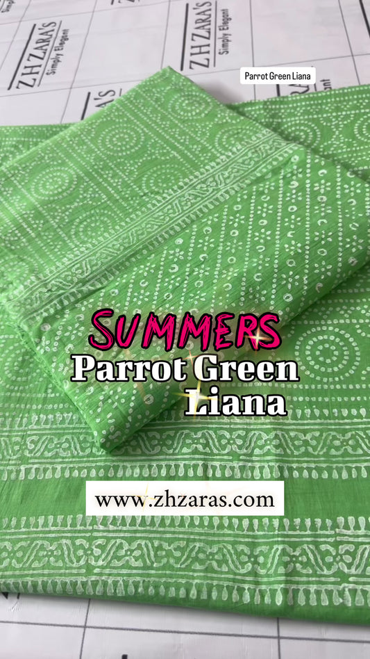 Parrot Green Liana 2pc