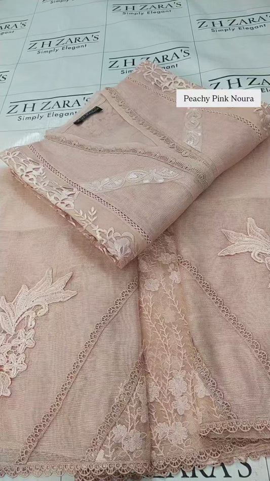 Peachy Pink Noura 2pc