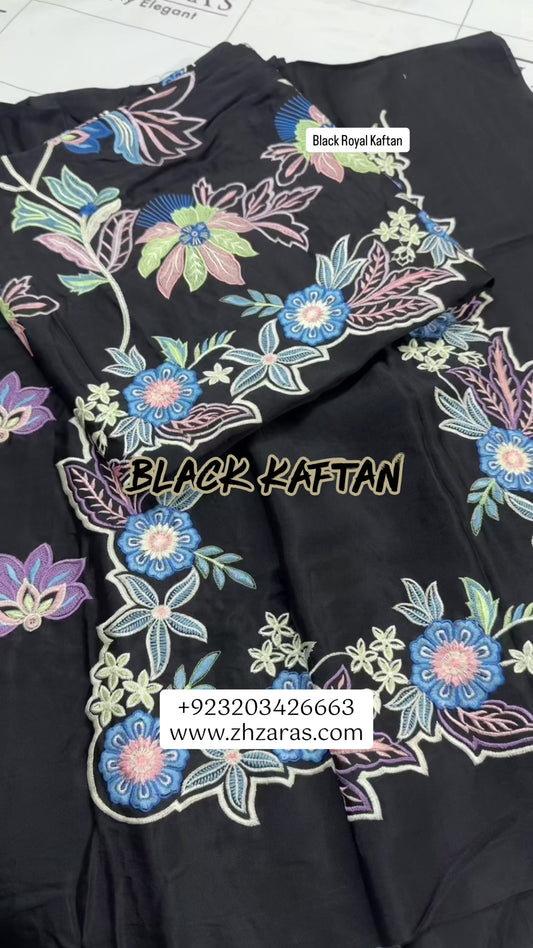 Black Royal Kaftan Shirt