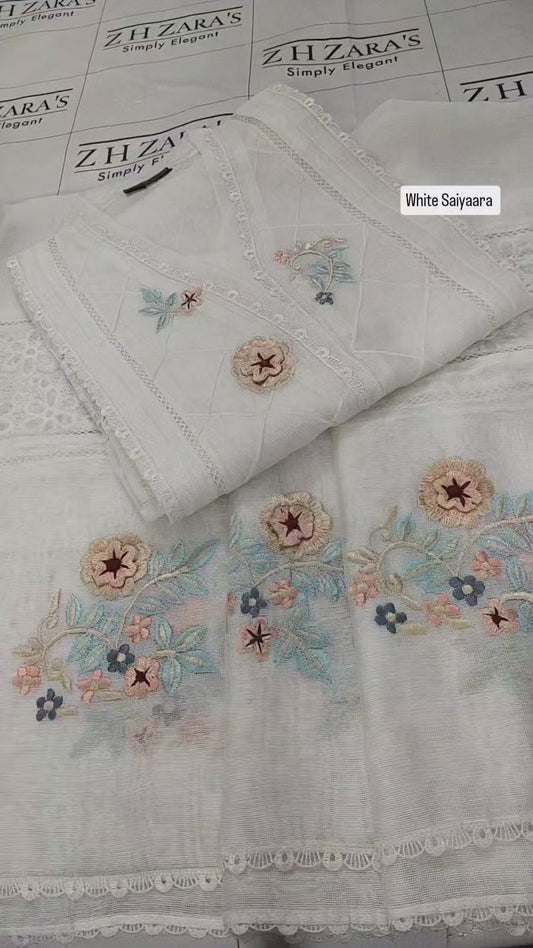 White Saiyaara 2pc