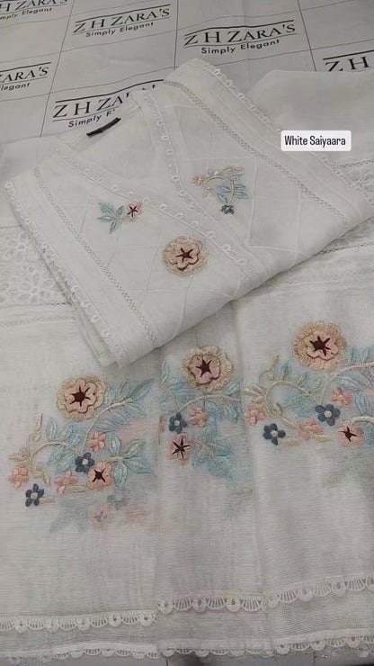 White Saiyaara 2pc