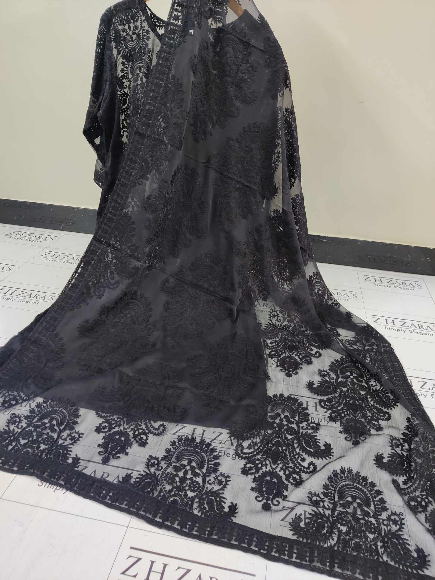 Black Stitched 2pc