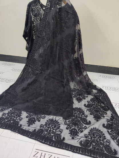 Black Stitched 2pc