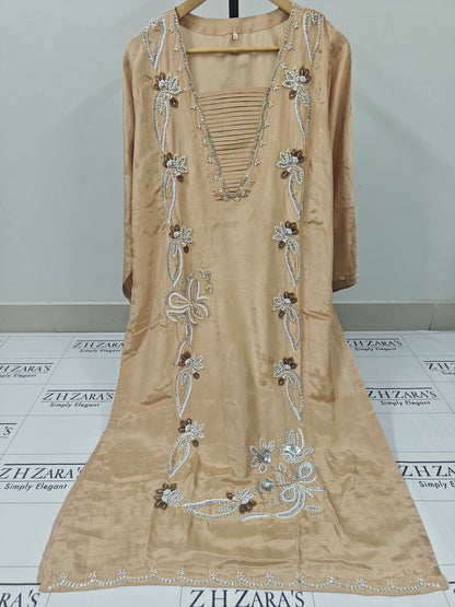 Coffee Gold V Neck 3pc