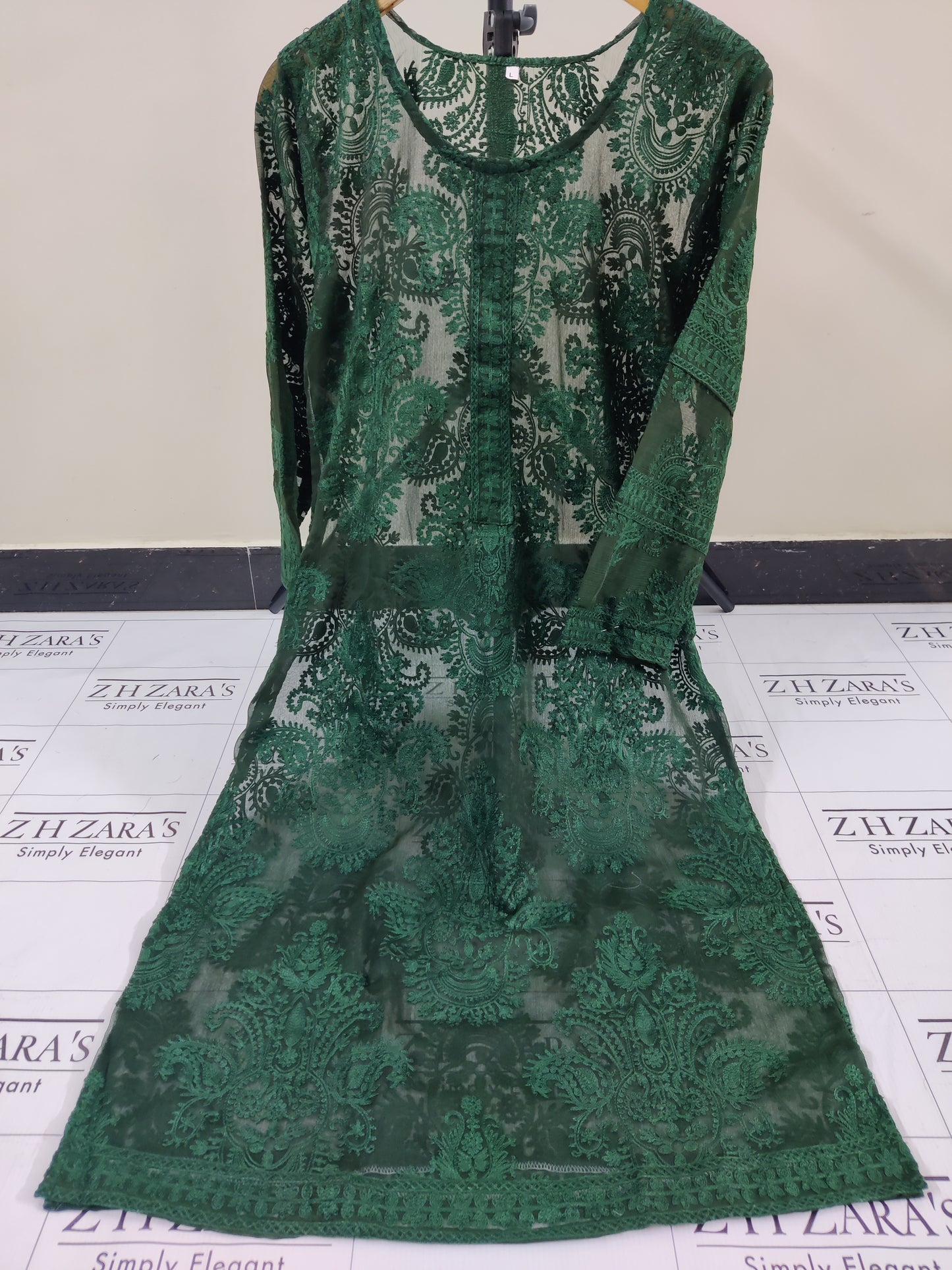 Bottle Green Stitched 2pc