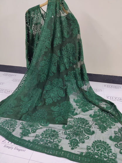 Bottle Green Stitched 2pc